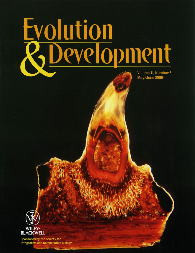 Evolution &amp; Development, Volume 11, Number 3, May/June 2009